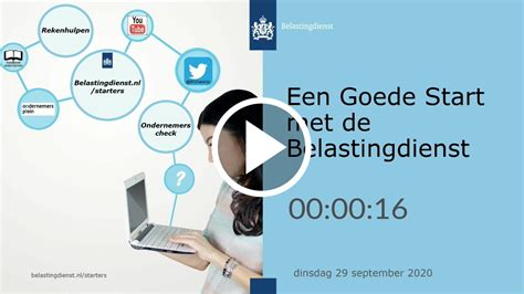 belastingdienst webinar een goede start met de belastingdienst