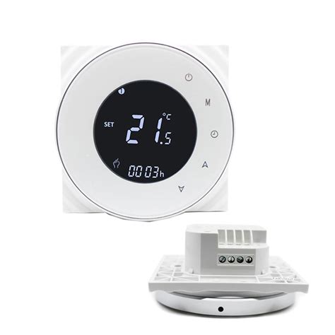 hvac systems digital room touch screen wifi smart home thermostat  heating