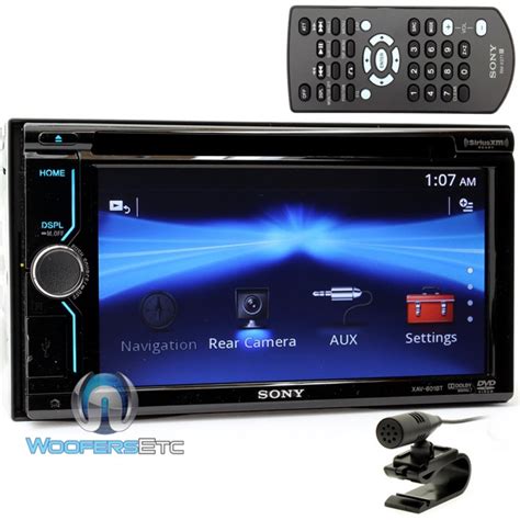 xav bt sony  dash  lcd touchscreen dvd car stereo receiver