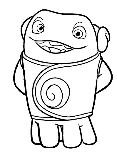 home  coloring pages