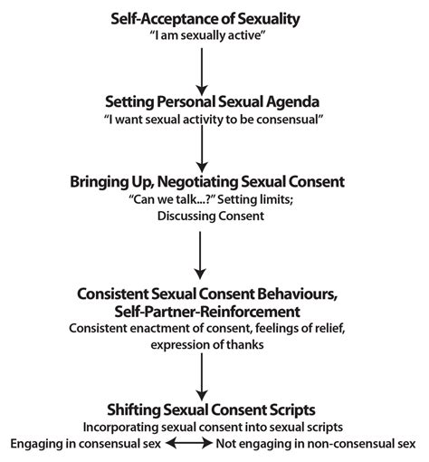 health behaviour sequence of sexual consent note based on