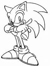 Sonic Hedgehog Mycoloring Boys sketch template