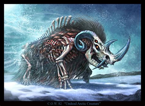 undead arctic creature  vegasmike  deviantart