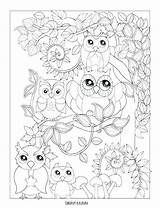 Coloring Owl Pages Baby Cute Owls Hard Getcolorings Getdrawings Printable Colorings sketch template