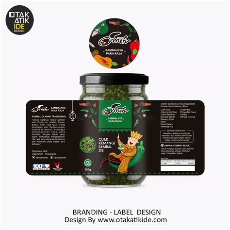 Detail Contoh Desain Label Sambal Koleksi Nomer 28