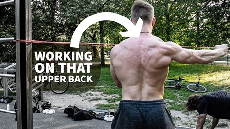 upper back with calisthenics full workout youtube