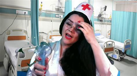 ️🏥👒asmr 👒 sexy nurse learning how to use the oxygen mask