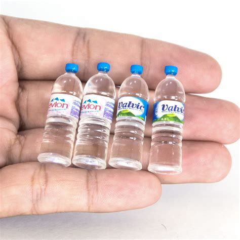 miniature water bottles tabletop miniatures dollhouse shop etsy
