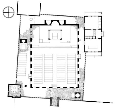 ground floor plan kerk van de heilige kruisvinding odiliapeel  architecture rendering