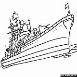 Coloring Battleship Navy Pages Boat Warship Ship Drawing Outline Clipart Naval Destroyer Battleships Printable Getdrawings Ships Drawings Boats Sovremenny Class sketch template