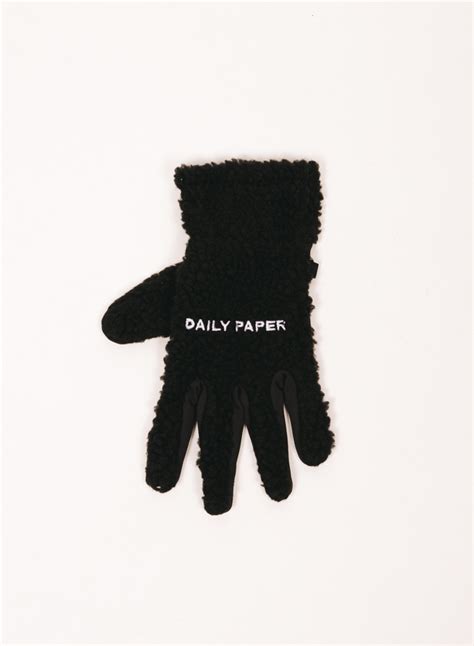 daily paper nokem handschoenen zwart grail