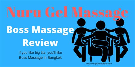 nuru gel massage at boss massage review bangkok red eye