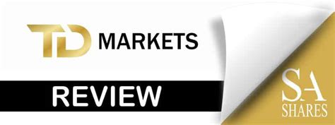 td markets review unbiased pros  cons revealed