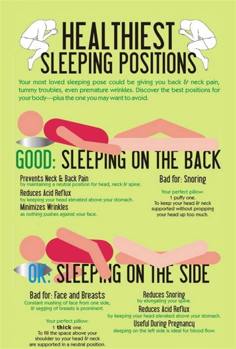 What S The Healthiest Way To Sleep Infograph