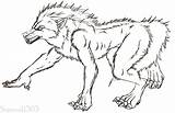 Werewolf Coloring Female Howling Popular Coloringhome sketch template