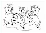 Coloring Pages Pig Baby Pigs Cute Getcolorings Cartoon Printable sketch template