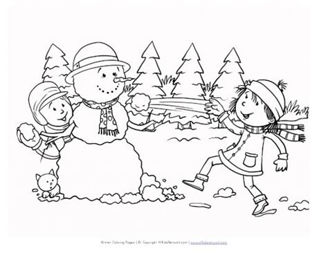 winter scene coloring pages  getcoloringscom  printable colorings pages  print  color