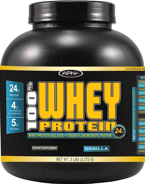 apn 100 whey protein powder vanilla 5 lbs price from jadopado in saudi