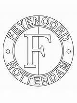 Kleurplaat Kleurplaten Voetbalclub Feyenoord Voetbal Voetbalclubs Feijenoord Niederlande Soccer Uitprinten Fussball Printen Stadion Vitesse Malvorlage Omnilabo Beker Downloaden Volendam sketch template