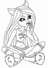 Monster High Coloring Pages Baby Getcolorings Babies sketch template