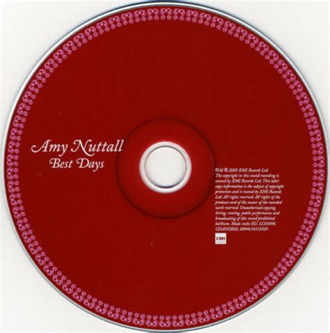 amy nuttall  days cd album ebay