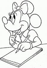 Minnie Mouse Coloring Pages Printable Print sketch template