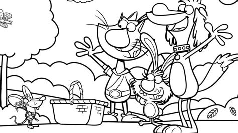 nature cat coloring pages wttw chicago