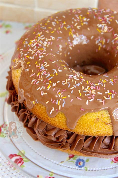 giant doughnut cake janes patisserie