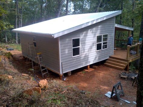 shed roof  deck plans    shed roof cabin  upstate south carolina sibhw shed roof