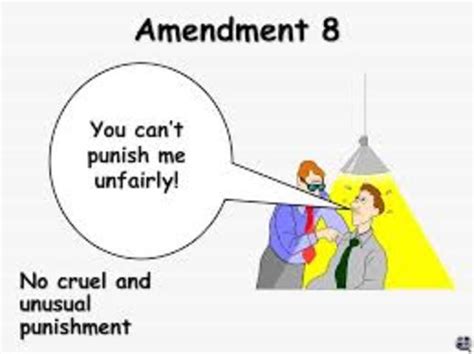 excessive bail 8th amendment political cartoon