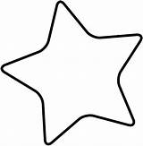 Star Template Outline Clip Clipart Large Library sketch template