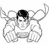 Superman Origin Coloring Pages sketch template