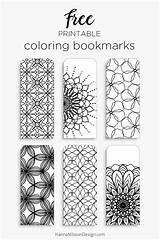 Bookmarks Printable Coloring Color Print Bookmark Read Pages Kids Own Diy Adults Tumblr Book Hanna Nilsson Craft Colouring Reading Painting sketch template