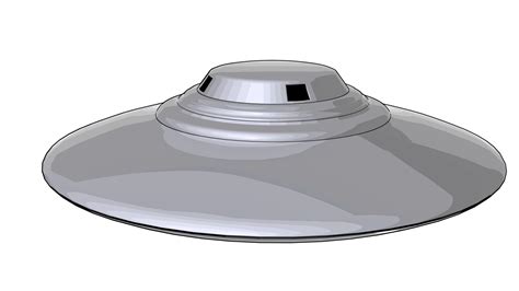 ufo classic flying saucer vray  model max obj ds fbx dxf dwg cgtradercom