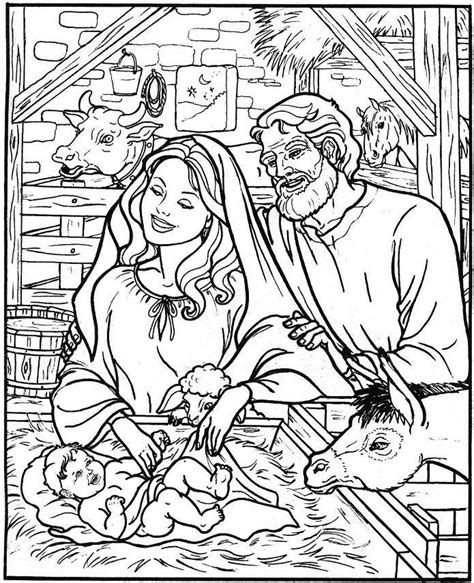 nativity coloring pages bibel malvorlagen weihnachtsmalvorlagen