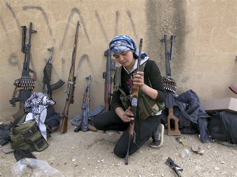 female kurdish fighters are a problem for isis business