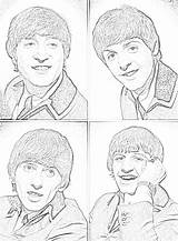 Beatles Coloring Pages Filminspector Downloadable Became Concerned 1960s Went Less They sketch template