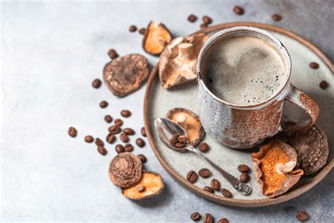 latest  beverage ingredient mushrooms tea coffee trade journal