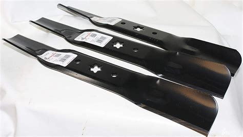 rotary  lawn mower blade set cub cadet   lz massey mf zt  mtd