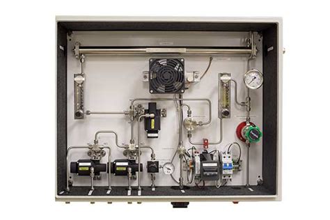 Sample Conditioning System H2s Analyzer Measuring H2s In Landfill Gas