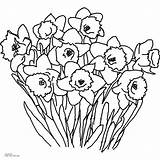 Types Coloring Pages Getcolorings Flowers sketch template