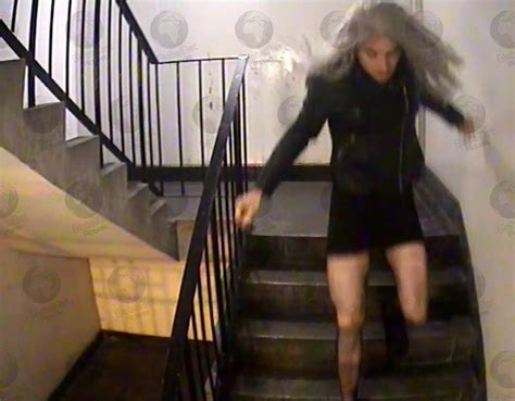 sex attacker mark brown caught on cctv in wig and dress