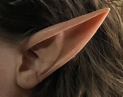 elf ears zelda inspired cast  life  silicone etsy