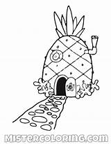 Spongebob Draw House Drawing Squarepants Pineapple Coloring Pages Cartoon Characters Drawings Easy Kids Directions Disney Zeichnen Step Ausmalbilder Printable Drawinghowtodraw sketch template
