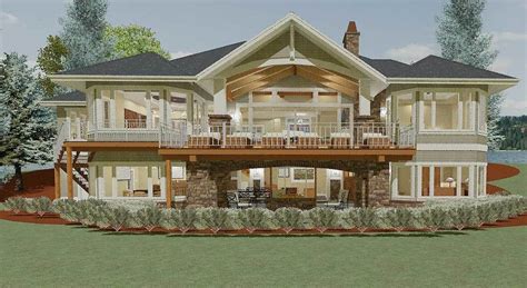 plan sc  bed craftsman  option    bedrooms basement house plans craftsman