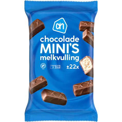 ah chocolade minis met melkvulling reserveren albert heijn
