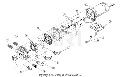 dr power atv sprayer parts diagram  pump assembly