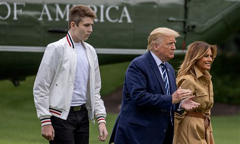 Video Barron Trump Towers Over Everyone As They Stand At Rnc