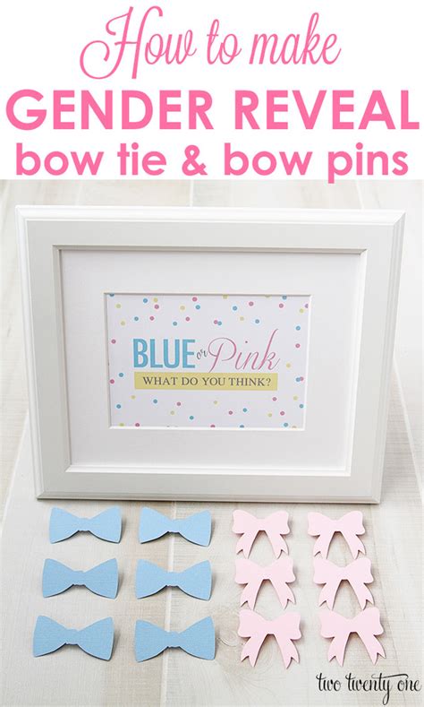 gender reveal party pins