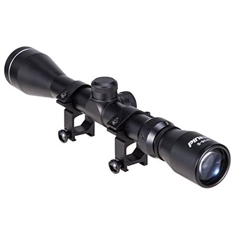 Pinty Rifle Scope 3 9x40 Optics R4 Reticle Crosshair Air Sniper Hunting